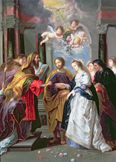 El Matrimonio de la Virgen de Erasmus Quellinus II
